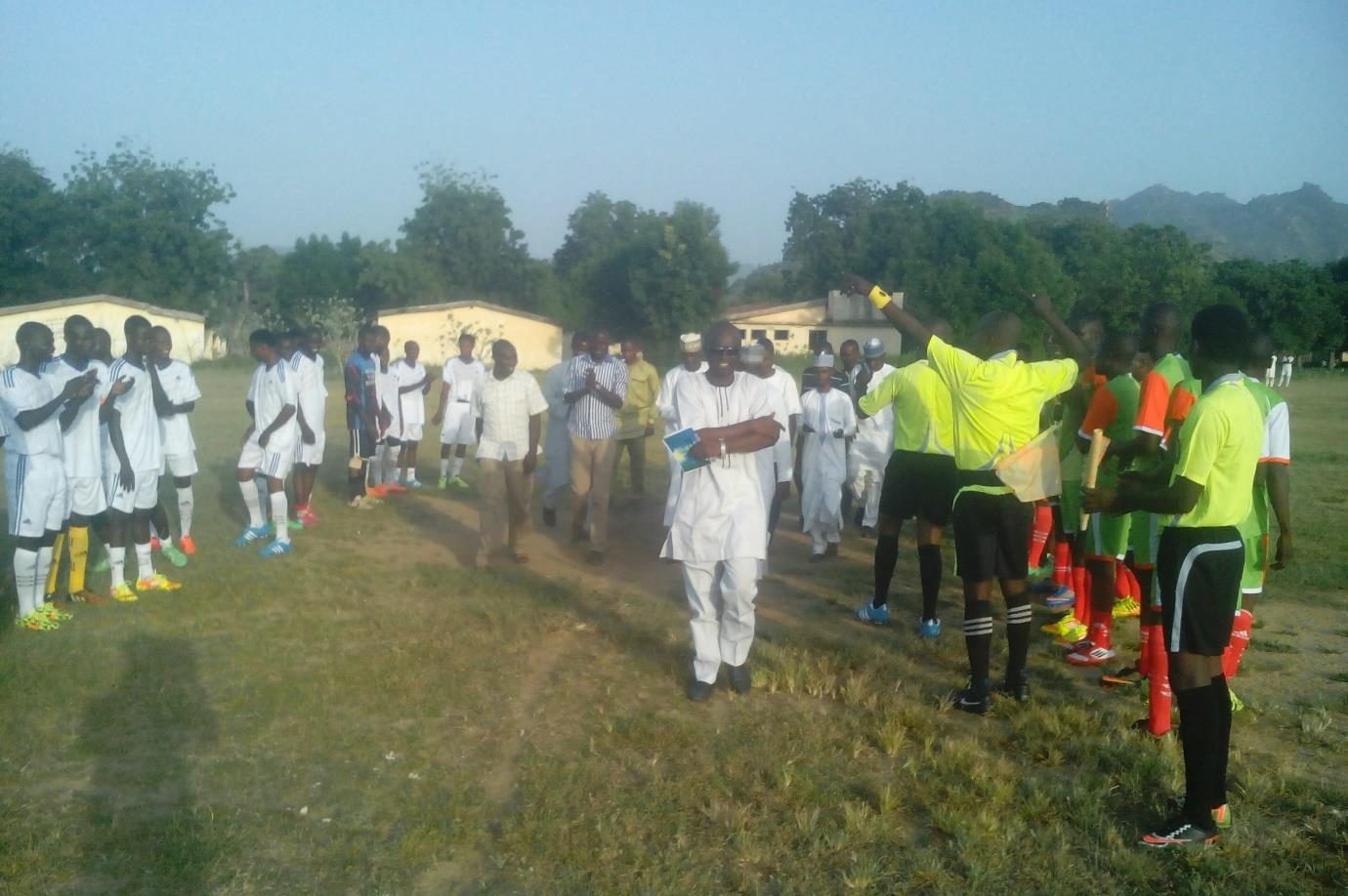 Peace Through Football in Michika