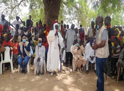 Peace-building meeting, Michika LGA