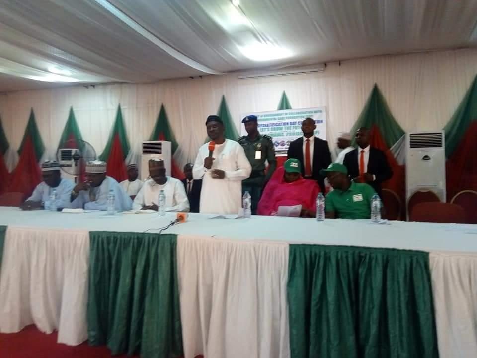 Peace-building meeting, Michika LGA